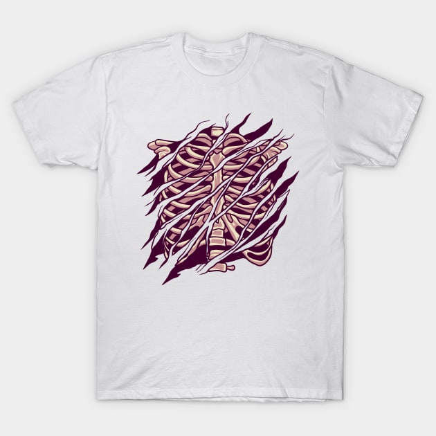 Reap Ribs T-Shirt by DionArts